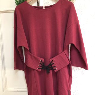 ブージュルード(Bou Jeloud)の SALE！★ボルドーのお洒落チュニック(チュニック)