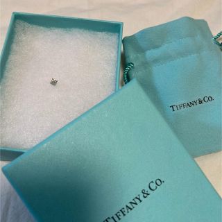 ティファニー(Tiffany & Co.)のTiffany 一粒ダイヤモンドピアス　片方のみ(ピアス)