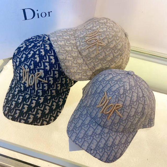 Dior - ☆2枚10000円送料込み☆Dior ディオール☆ロゴキャップ帽子229の通販 by henbanashi's shop