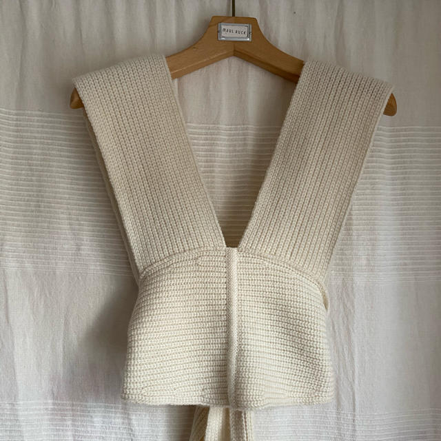 BEAUTY&YOUTH UNITED ARROWS - TAN ニット ベスト ビスチェ ラム