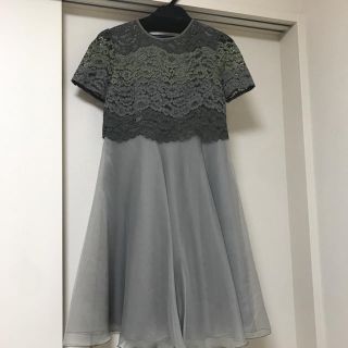 ジルスチュアート(JILLSTUART)のJILLSTUART レース チュールスカートワンピース(ひざ丈ワンピース)