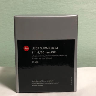 ライカ(LEICA)のLeica  ズミルックス M50mm F1.4 ASPH. ブラッククローム(レンズ(単焦点))
