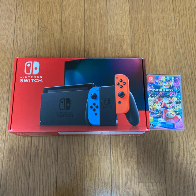 【美品】Nintendo Switch 本体　マリオカート8 デラックス　セット