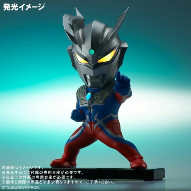 ★完売品★ デフォリアル ウルトラマンゼロ 発光ver 少年リック限定 ゴジラ エンタメ/ホビーのフィギュア(特撮)の商品写真