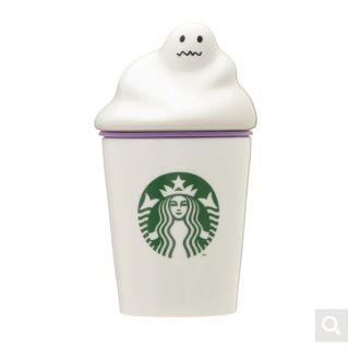 スターバックスコーヒー(Starbucks Coffee)のハロウィン2020キャニスターホイップゴースト(容器)