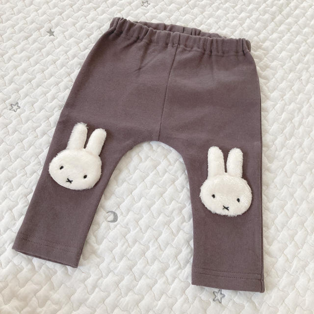 petit main(プティマイン)のプティマイン♡miffyパッチパンツ♡80サイズ キッズ/ベビー/マタニティのベビー服(~85cm)(パンツ)の商品写真