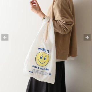 ドゥーズィエムクラス(DEUXIEME CLASSE)の新品☆ 【OPEN EDITIONS】THANK YOU-SMILE(エコバッグ)