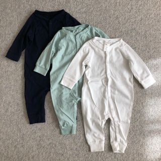 エイチアンドエイチ(H&H)のH&M 3着セット(ロンパース)