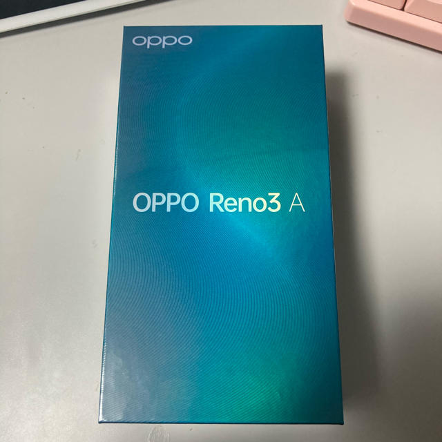 納品書付　OPPO Reno3 A　国内版SIMフリー　ホワイト新品未開封