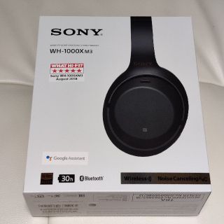 Sony WH-1000XM3 ソニー ワイヤレスノイズキャンセリングヘッドホン(ヘッドフォン/イヤフォン)