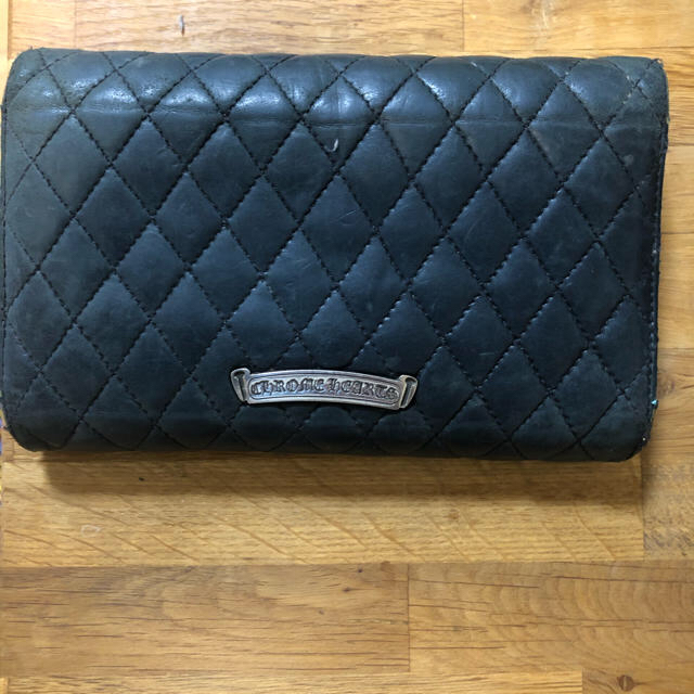 Chrome Hearts(クロムハーツ)の【再値下げ‼️】クロムハーツ Chrome Hearts 財布　キルティング メンズのファッション小物(長財布)の商品写真