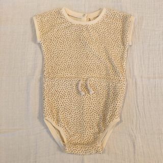 キャラメルベビー&チャイルド(Caramel baby&child )のQuincymae Retro SS Romper パイルロンパース 2-3Y(ロンパース)