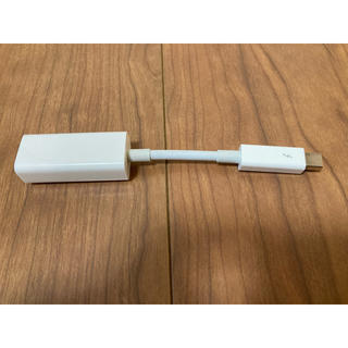 マック(Mac (Apple))のApple Thunderbolt - ギガビットEthernetアダプタ(PC周辺機器)