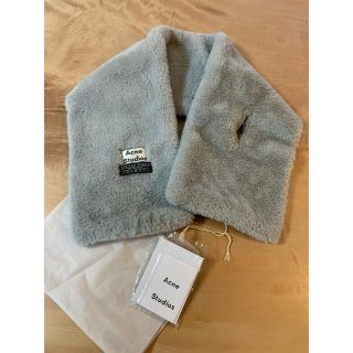 アクネ(ACNE)の新品・未使用　Acne アクネ　マフラー　グレー(マフラー/ショール)