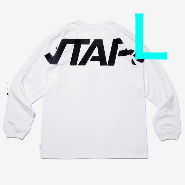 W)taps(ダブルタップス)のwtaps stencil white L 新品未使用　ロンT 白 メンズのトップス(Tシャツ/カットソー(七分/長袖))の商品写真