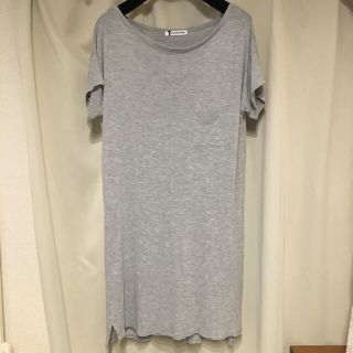 アレキサンダーワン(Alexander Wang)のアレキサンダーワン 定番Tシャツワンピ(ひざ丈ワンピース)