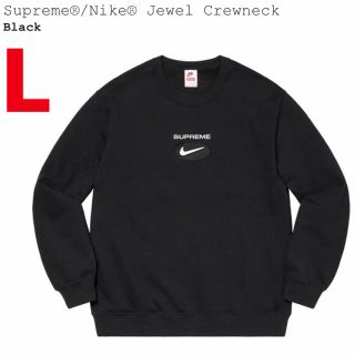 シュプリーム(Supreme)のL  黒(スウェット)