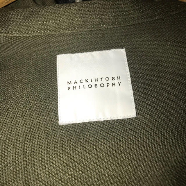 MACKINTOSH PHILOSOPHY(マッキントッシュフィロソフィー)のマッキントッシュフィロソフィー ミリタリーシャツ CPOジャケット カバーオール メンズのジャケット/アウター(ブルゾン)の商品写真
