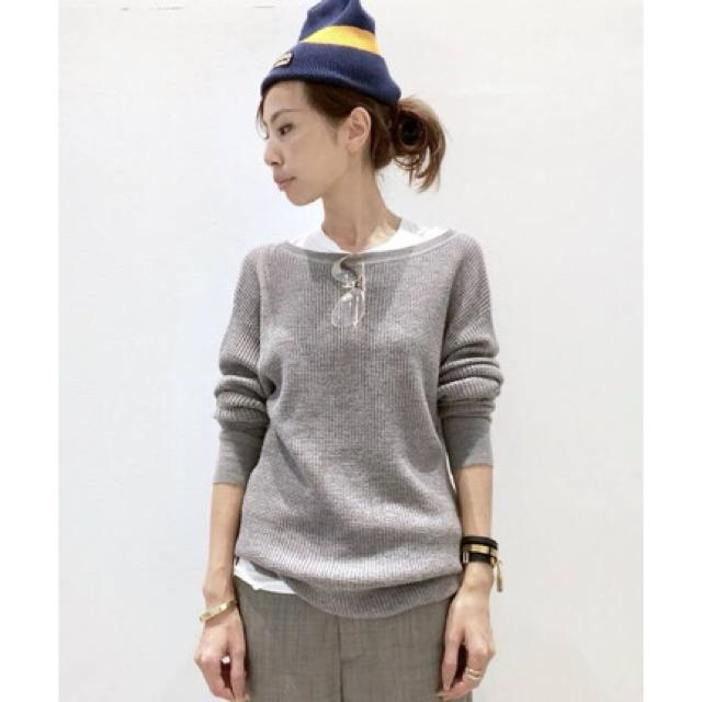 L'Appartement Thermal Knit◇ベージュ