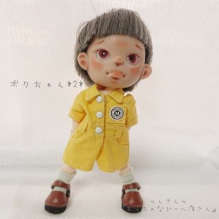 創作人形 樹脂粘土 オビツ11  「ボクちゃん*2*」(人形)