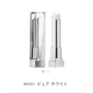 メイベリン(MAYBELLINE)の  メイベリン　リップフラッシュ　LIPFLUSH WH01   ピュアホワイト(口紅)