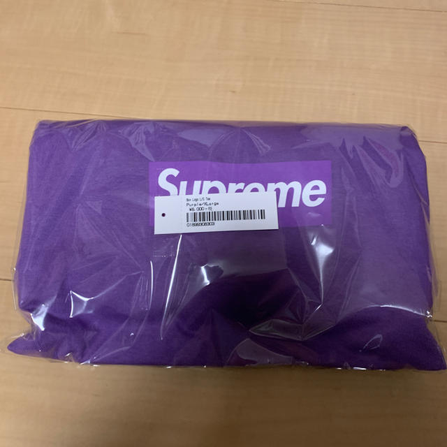 Supreme☆Box Logo L/S Tee☆XL☆Purple☆紫