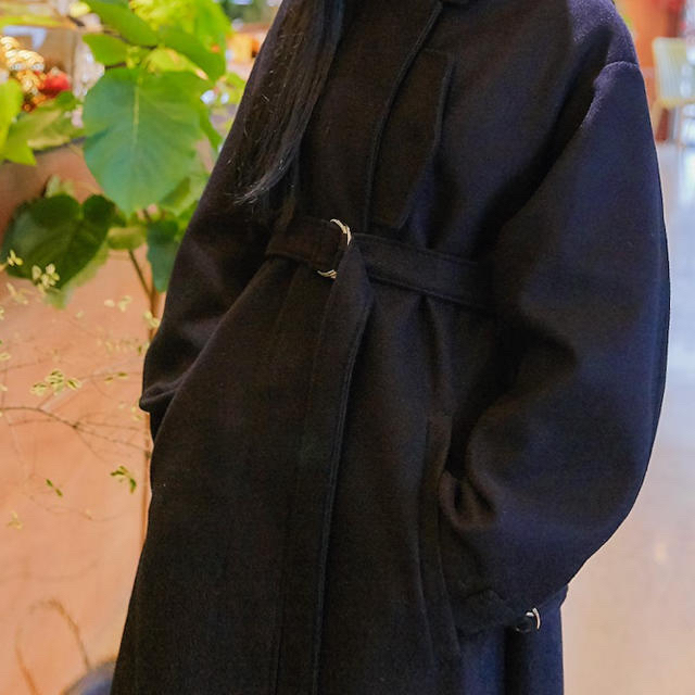 dholic(ディーホリック)の専用 laurenhi   ウールロングコート レディースのジャケット/アウター(ロングコート)の商品写真
