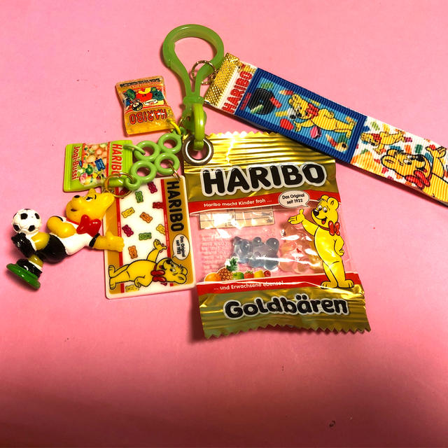 HARIBOちょこっとキーホルダーじゃらじゃらキーホルダー