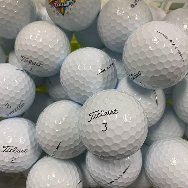 Titleist(タイトリスト)の★ロストボール タイトリスト AVX ホワイト A+AB 20球 スポーツ/アウトドアのゴルフ(その他)の商品写真