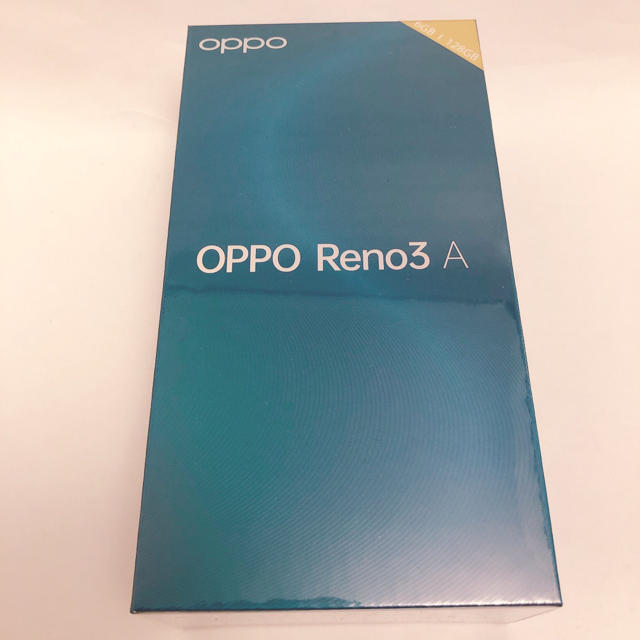 OPPO Reno3 A ホワイト 白 SIMフリー版 新品未開封 本体