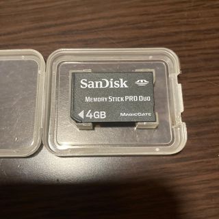 サンディスク(SanDisk)のSanDisk メモリースティック 4GB(PC周辺機器)