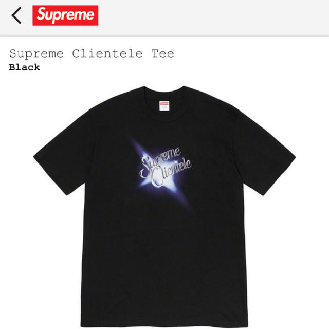 2020aw supreme  Tシャツ