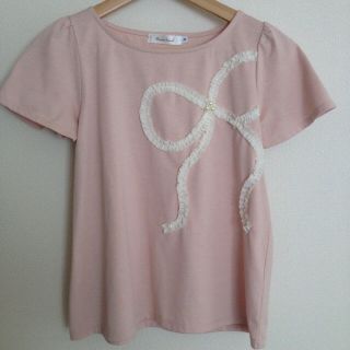 ピンク♡トップス(Tシャツ(半袖/袖なし))