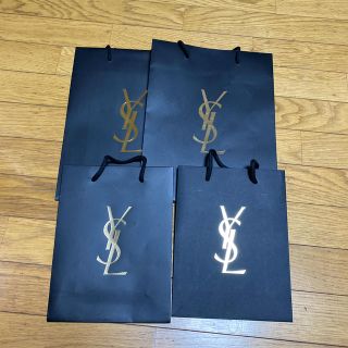 イヴサンローランボーテ(Yves Saint Laurent Beaute)のYSL ショップバッグ4枚(ショップ袋)