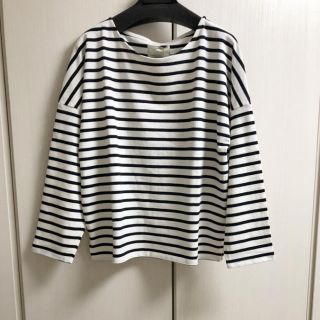 アングリッド(Ungrid)の新品 サイドスリットボーダーロングスリーブTee(Tシャツ(長袖/七分))