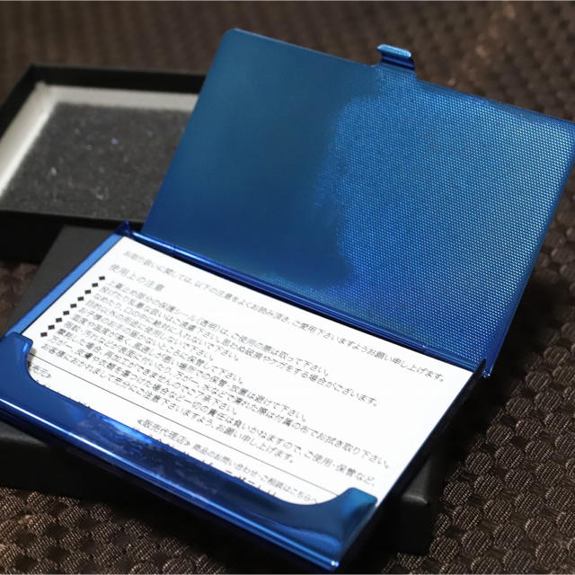 エヴァンゲリオン】メタルカードケース 名刺入れ クレカ 免許証 保険証