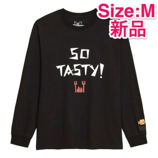 ジーユー(GU)のM　GU　モンスターハンター　コットンクルーネックT(長袖)BK(Tシャツ/カットソー(七分/長袖))