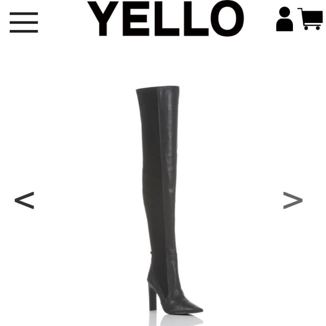 Yellow boots(イエローブーツ)のYELLO 未使用　ニーハイブーツ レディースの靴/シューズ(ブーツ)の商品写真