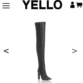 イエローブーツ(Yellow boots)のYELLO 未使用　ニーハイブーツ(ブーツ)