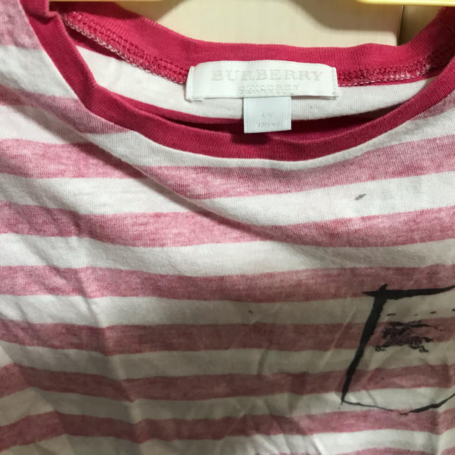 BURBERRY(バーバリー)のバーバリー　6Y キッズ/ベビー/マタニティのキッズ服女の子用(90cm~)(Tシャツ/カットソー)の商品写真