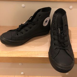 コンバース(CONVERSE)の美品　converse レインシューズ　23.5cm(レインブーツ/長靴)