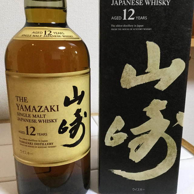 サントリー  山崎12年  (箱付き)