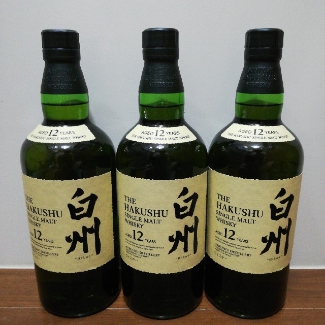 宅配便配送 サントリー - サントリー 白州 12年 700ml ３本セット 新品