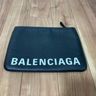 バレンシアガ(Balenciaga)のバレンシアガ クラッチバッグ ポーチ ブラック クラッチ マルチ ケース(セカンドバッグ/クラッチバッグ)