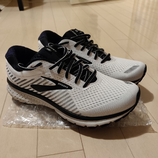 BROOKS  GHOST 12 (26.5cm  2E)　ホワイト