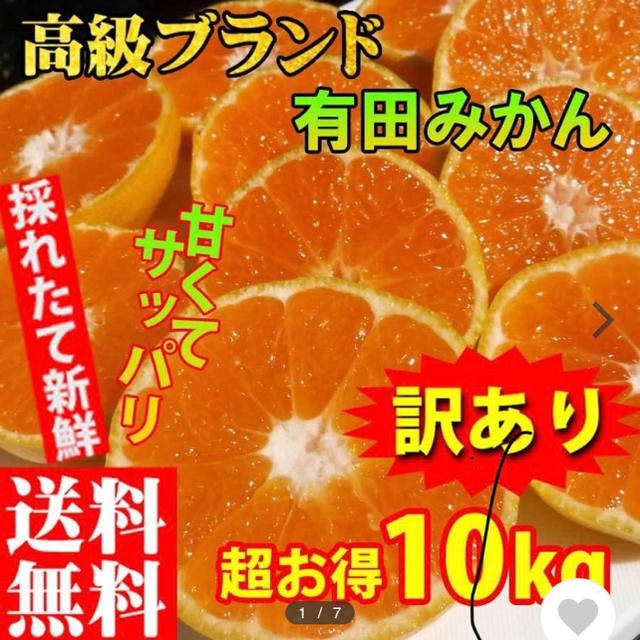 有田みかん　和歌山産 食品/飲料/酒の食品(フルーツ)の商品写真