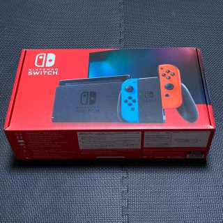 ニンテンドースイッチ(Nintendo Switch)の新品・未開封 任天堂 Nintendo Switch 本体 ネオンブルー／レッド(家庭用ゲーム機本体)