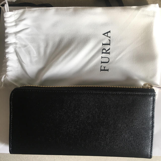 新品未使用 フルラ FURLA 財布 長財布 L字ファスナー   ブラック