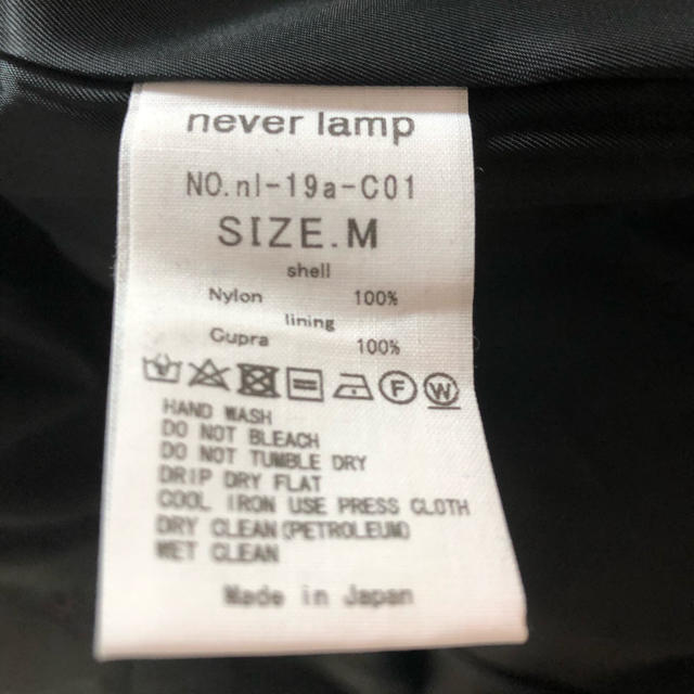 UNUSED(アンユーズド)のNeverlamp  モッズコート　Mサイズ メンズのジャケット/アウター(モッズコート)の商品写真