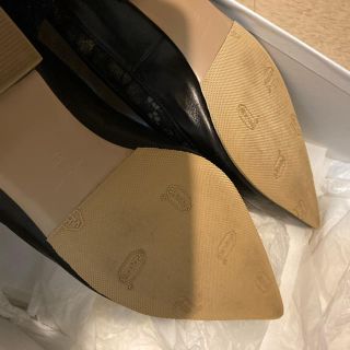 PIPPICHIC ピッピシック レザー レースパンプス 24センチの通販 by ...